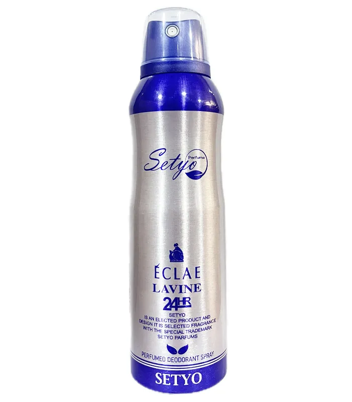 اسپری بدن زنانه ستیو مدل اکلت  حجم 200 میلی لیتر