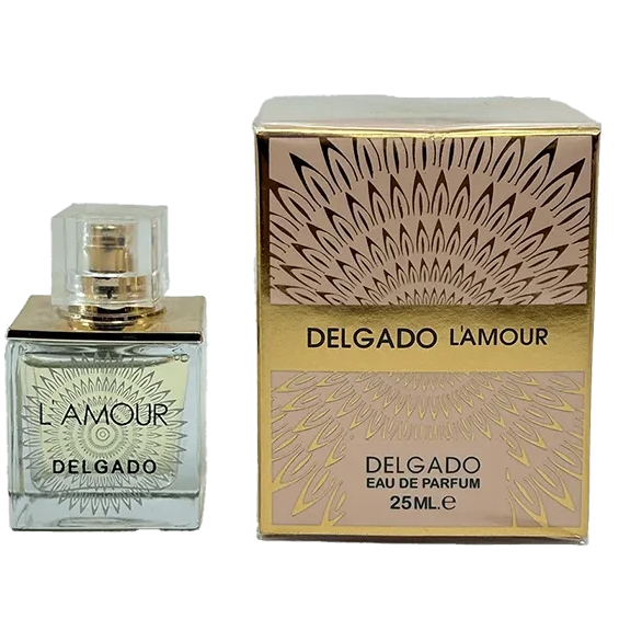 ادوپرفیوم مینیاتوری زنانه دلگادو مدل Lalique L’Amour حجم 25 میلیلیتر
