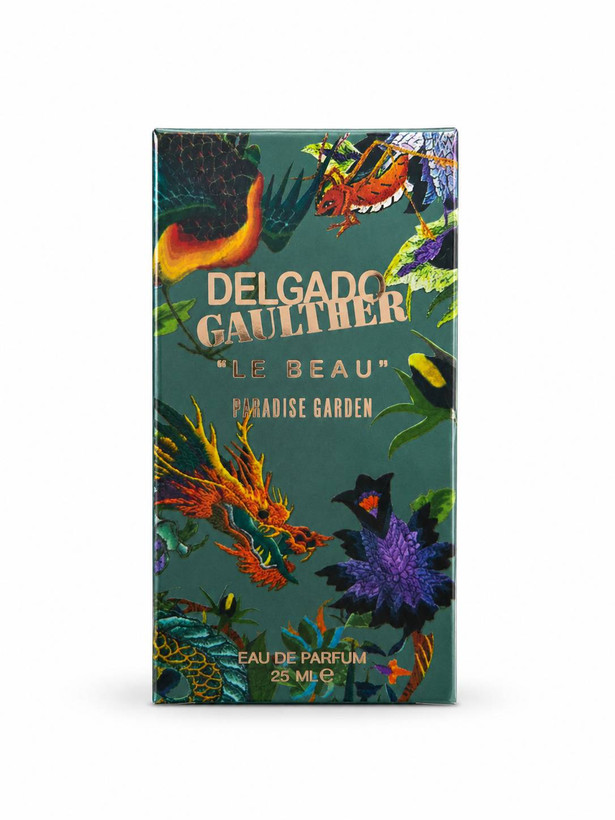 ادوپرفیوم مینیاتوری مردانه ژان پل گوتیه پارادایس دلگادو DELGADO مدل Gaultier Le Beau Paradise Garden حجم 25 میل