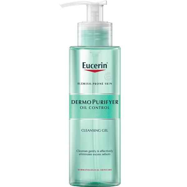 ژل شستشوی اوسرین EUCERIN مدل درما پوریفایر DERMO PURIFYER حجم 200 میل | پوست چرب و جوش دار