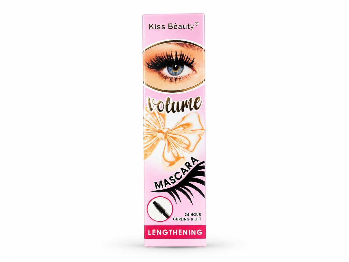 ریمل حجم‌دهنده و بلندکننده مژه کیس بیوتی Kiss Beauty مدل Volume