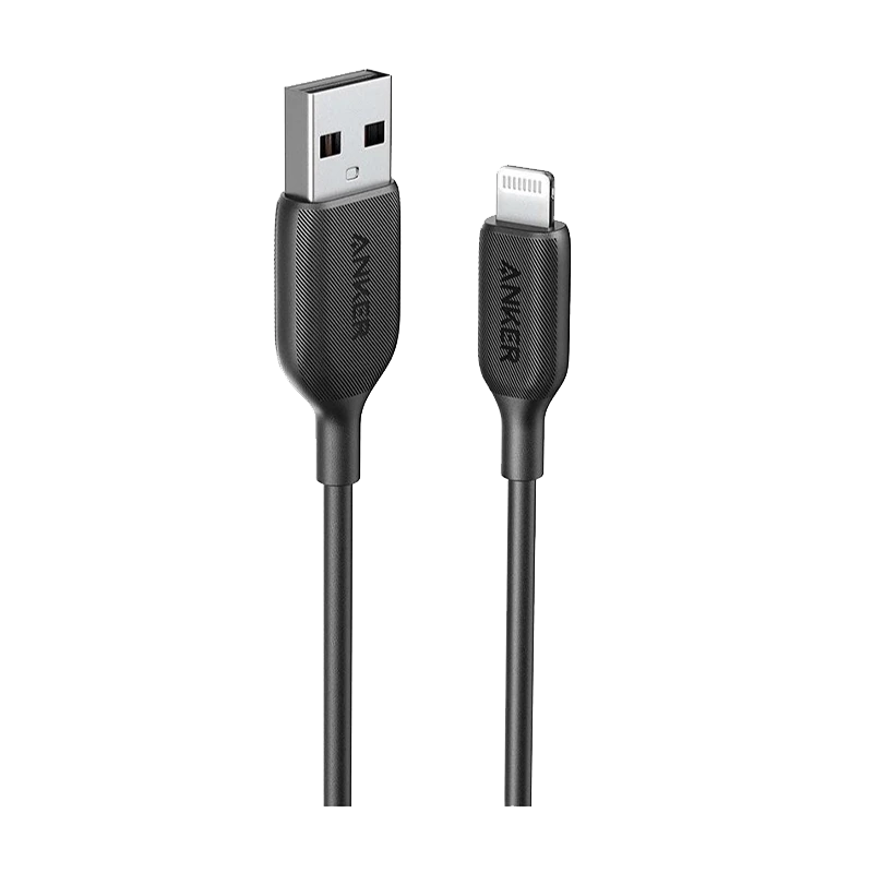 کابل USB-A به لایتنینگ انکر مدل A8812 طول 90 سانتی‌‌متر