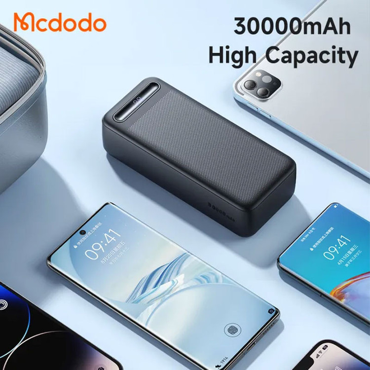 پاور بانک مک دو دو مدل MC-420 با ظرفیت 30000 میلی آمپر ساعت