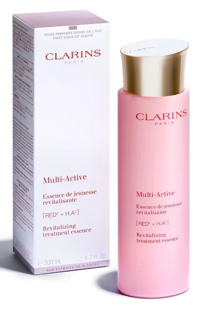تونر و اسنس جوانساز پوست کلارنس مدل Multi-Active Treatment Essence حجم 200 میل