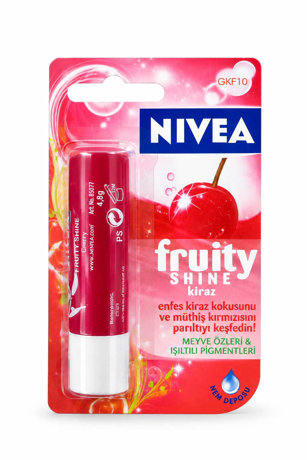بالم لب NIVEA Fruity Shine Cherry حجم 4.8 گرم